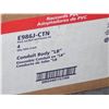 Image 2 : Lot of (2) Carlon #E986J-CTN Pvc Type Lb Conduit Body, 2"