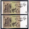 Image 2 : AUSTRALIA $1. 1974. Phillips-Wheeler. CONSECUTIVE PAIR