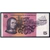 Image 2 : AUSTRALIA $5. 1969. Phillips-Randall. RARE STAR* REPLACEMENT 1st Prefix "ZNC"