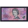 Image 2 : AUSTRALIA $5. 1995. Fraser-Evans. Recoloured Issue. NARROW BANDS. LUCKY NO "888"