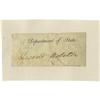 Image 1 : Daniel Webster Clipped Signature “Danl Webster”