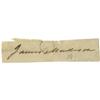 Image 1 : James Madison Clipped Signature