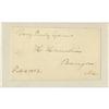 Image 1 : Hannibal Hamlin Signature