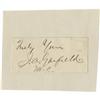 Image 1 : James A. Garfield Clipped Signature