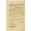 Image 1 : 1794 Land Indenture Signed By Tench Coxe