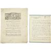 Image 1 : 1793 French Revolutionary Tribunal Imprint & ALS