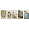 Image 1 : 20 Printed Vintage Easter Post Cards