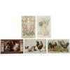 Image 3 : 20 Printed Vintage Easter Post Cards