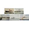 Image 1 : Lot of 20 Vintage Post Cards Picturing Ships