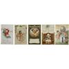 Image 2 : 20 Printed Vintage New Year Post Cards