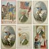 Image 1 : 11 Vintage Washington’s Birthday Post Cards