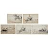 Image 2 : Lot of 10 Cobb Shinn Ford Automobile Post Cards