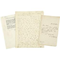 19th Century Letters With Transportation Content