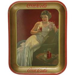 1936 Coca Cola Serving Tray.