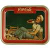 Image 1 : 1940 Girl On The Dock Coca-Cola Tray