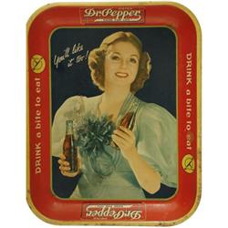 Dr. Pepper Serving Tray