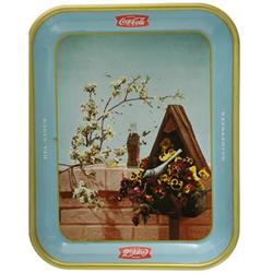 1957 Coca-Cola Tray.