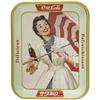 Image 1 : Coca-Cola Tray Girl with Umbrella.