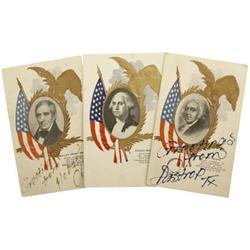 Vintage U. S. Presidents Postcard Lot