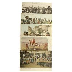 Vintage American Indian Postcard Lot