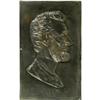 Image 1 : Rectangular Lincoln Relief Profile Plaque