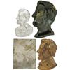 Image 2 : Collection of Four Lincoln Relief Profiles