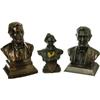 Image 2 : Group of Small Abraham Lincoln Busts & Bookends