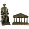 Image 2 : Group of Four Sets of Lincoln Bookends