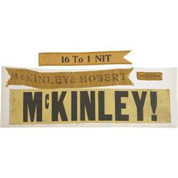 William McKinley, Four Campaign Ribbons