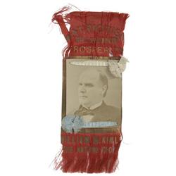 William McKinley: Political Ribbon