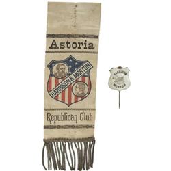 Harrison & Morton: Jugate Ribbon & Enamel Pin
