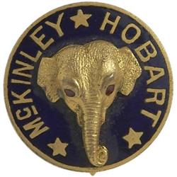 McKinley & Hobart: Gilt and Enamel Elephant