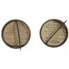 Image 2 : Alton B. Parker: Two Beautiful 1904 1 ¼” Pins.