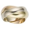 Image 1 : Tri-Color Gold Ring, Cartier