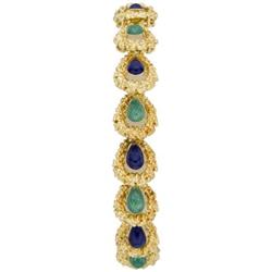 Enamel, Gold Bracelet