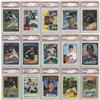 Image 1 : 1984-89 Nolan Ryan PSA Mint 9 Group Lot of 15.