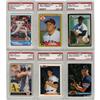 Image 1 : 1985-92 Roger Clemens PSA-Graded Group Lot of 6.
