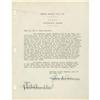 Image 1 : 1947 George Weiss Signed Typed Letter. George W