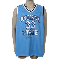 Larry Bird Signed Indiana State University Jerse
