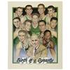Image 1 : Red Auerbach Signed Boston Celtics Poster. Name
