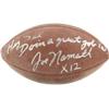 Image 1 : Joe Namath SigneD Football. Dramatic Hall of Fa