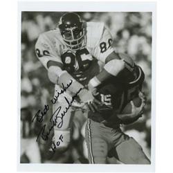 Buck Buchanan Signed Photograph. The Kansas Cit