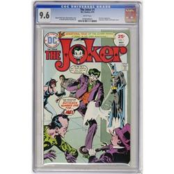The Joker #1 (DC, 1975) CGC NM+ 9.6 White pages.