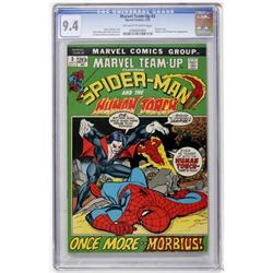 Marvel Team-Up #3 (Marvel, 1972) CGC NM 9.4