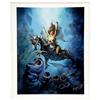 Image 1 : Boris Vallejo - "Hippocampus" Painting Original