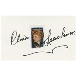 Cloris Leachman Autograph