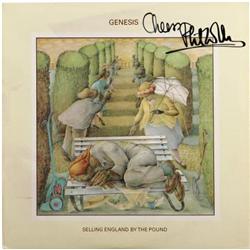 Genesis Autographed Album by Phil Collins. Genes
