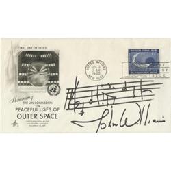 John Williams Autographed First Day Cover