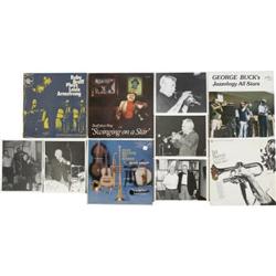 Jazz LPs And Photos Signed Ruby Braff Bill Berry