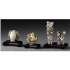 Image 1 : Group of four netsuke